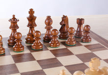 Load image into Gallery viewer, 15" Walnut Chess Set