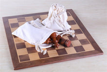 Load image into Gallery viewer, 15" Walnut Staunton Wood Chess Set