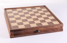 Load image into Gallery viewer, 15" Wooden Chess/Checker Set