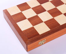 Load image into Gallery viewer, 16" Wooden Checkers Set (64 squares)