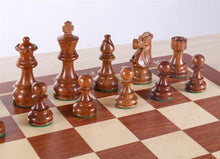 Load image into Gallery viewer, 18.5" Folding Tournament Chess Set - 3.5" Sheesham