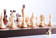 Load image into Gallery viewer, 2 in 1 Chess & Checkers Game Set