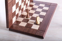 Load image into Gallery viewer, 21" Folding Hardwood Player's Chessboard JLP, USA