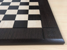 Load image into Gallery viewer, 21" Hardwood Player's Chessboard JLP, USA in Wenge and Maple