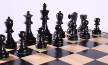 Load image into Gallery viewer, 3 1/2" Kari Wood Chess Set with Storage