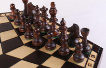 Load image into Gallery viewer, 3 Player Large Wood Chess Set