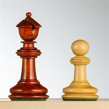 Load image into Gallery viewer, Luxury Chess in Padauk 4 5/8" King