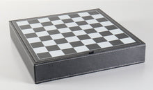 Load image into Gallery viewer, 7 In 1 Black Leatherette Game Set
