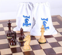 Load image into Gallery viewer, Alban Design Chess Set on Live Edge Chess Board