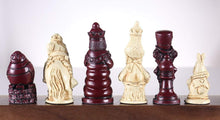 Load image into Gallery viewer, Alice in Wonderland Chess Pieces - SAC Antiqued