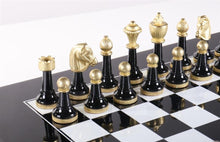 Load image into Gallery viewer, Black & White Wood And Metal Set