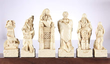 Load image into Gallery viewer, Celtic Vs. Vikings Chess Pieces - SAC Antique Finish