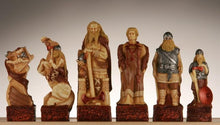 Load image into Gallery viewer, Celtic Vs. Vikings Chess Pieces - SAC Hand Decorated