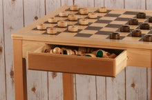 Load image into Gallery viewer, Chess and Checker Table - Large Pieces