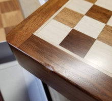 Load image into Gallery viewer, DEAL ITEM: 10" Magnetic Folding Chess Set in Golden Rosewood