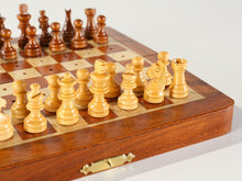 Load image into Gallery viewer, DEAL ITEM: 7.5" Folding Pegged Chess Set