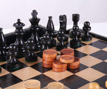 Load image into Gallery viewer, DEAL ITEM: Russian Style Chess & Checkers Set