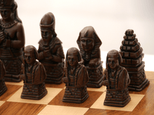 Load image into Gallery viewer, Egyptian Chess Pieces by Berkeley - Russet Brown