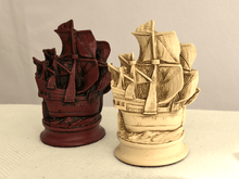 Load image into Gallery viewer, Elizabethan Chess Pieces by Berkeley - Cardinal Red