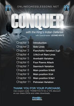 Load image into Gallery viewer, Empire Chess Vol. 19: Conquer with the King's Indian Defense - GM Kritz