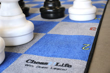 Load image into Gallery viewer, Giant Chess Nylon Carpet Mat - 8 Foot (School Certified) Chess4Life