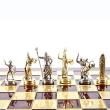 Load image into Gallery viewer, Greek Mythology Chess Set - 14"