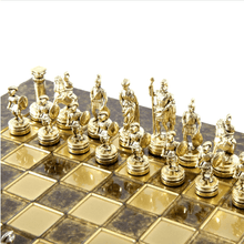 Load image into Gallery viewer, Greek Roman Period Chess Set with Storage - 11"