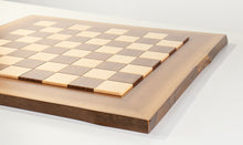 Load image into Gallery viewer, JLP Natural Edge Hardwood Chessboard #10