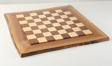Load image into Gallery viewer, JLP Natural Edge Hardwood Chessboard #12