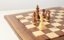 Load image into Gallery viewer, JLP Natural Edge Hardwood Chessboard #13