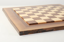 Load image into Gallery viewer, JLP Natural Edge Hardwood Chessboard #13