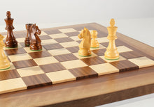 Load image into Gallery viewer, JLP Natural Edge Hardwood Chessboard #16