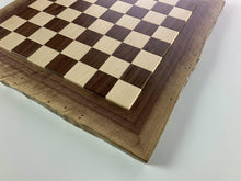 Load image into Gallery viewer, JLP Natural Edge Hardwood Chessboard #21