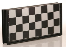 Load image into Gallery viewer, Magnetic Folding Travel Chess & Checker Set - Medium