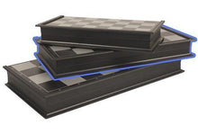 Load image into Gallery viewer, Magnetic Folding Travel Chess & Checker Set - Medium