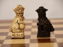 Load image into Gallery viewer, Mandarin Chess Pieces by Berkeley - Russet Brown