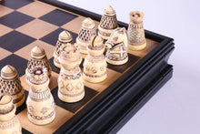 Load image into Gallery viewer, Medieval Chess & Checkers Set