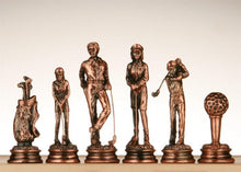 Load image into Gallery viewer, Pewter Golf Chessmen