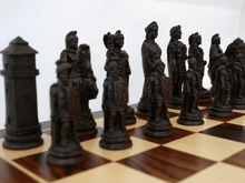 Load image into Gallery viewer, Roman Chess Pieces by Berkeley - Russet Brown