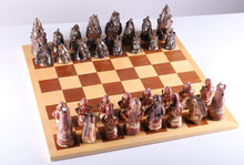 Load image into Gallery viewer, Sanfilippo Chess Set Number XXVI - Dragon Slayers