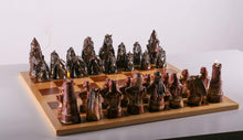 Load image into Gallery viewer, Sanfilippo Chess Set Number XXVI - Dragon Slayers