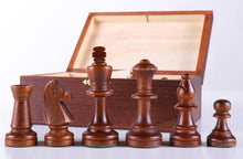Load image into Gallery viewer, Standard Staunton 3 1/2" Chess Pieces #5 in Box