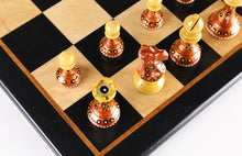 Load image into Gallery viewer, Sydney Gruber Painted Club Chess Set Combo #4 in Bronze vs Black