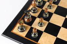 Load image into Gallery viewer, Sydney Gruber Painted Club Chess Set Combo #4 in Bronze vs Black