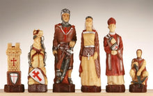 Load image into Gallery viewer, The Crusades Chess Pieces - SAC Hand Decorated