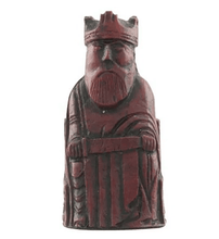 Load image into Gallery viewer, The Red Isle of Lewis Antiqued Chessmen