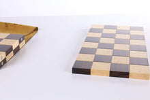 Load image into Gallery viewer, the STACK Chessboard - Tournament Edition in Rosewood and Birdseye Maple