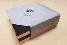Load image into Gallery viewer, the STACK Chessboard - Tournament Edition in Wenge and Maple (DISCOUNTED FOR IMPERFECTION)