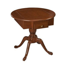 Load image into Gallery viewer, US Made Round Pedestal Game Table, Solid Cherry Wood - 3 in 1