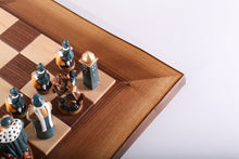 Load image into Gallery viewer, Tudor Kings and Queens by Studio Anne Carlton - Chess Set on Natural Edge Hardwood